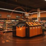 Innovadora tecnología smart bins de Mill en Whole Foods para reducir food waste y promover sostenibilidad en retailtech.