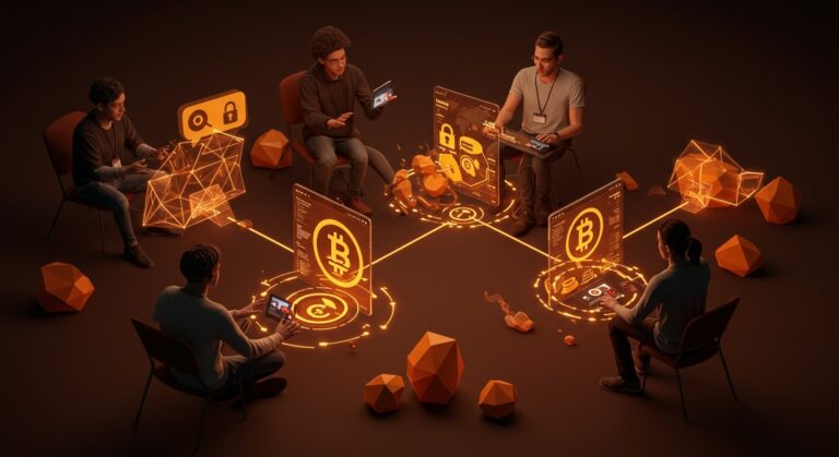 Startup colaborando con tecnología de pagos en criptomonedas y chat encriptado en ecosistema fintech LATAM.