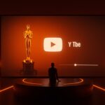 Transmisión en vivo de los Oscars vía streaming en YouTube, destacando la transformación digital y tendencias de mercado en eventos en vivo.