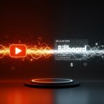 Impacto de YouTube en los rankings musicales de Billboard y su influencia en datos musicales y startups tecnológicas.