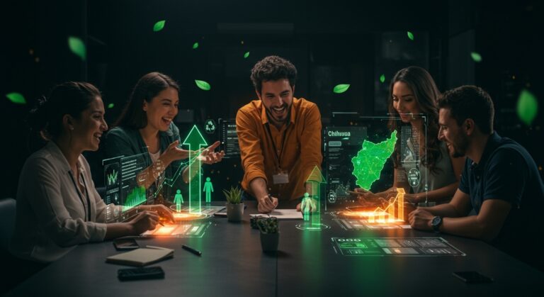 Colaboración en emprendimientos climáticos y tecnología verde en Chihuahua para desarrollo sustentable en startups.