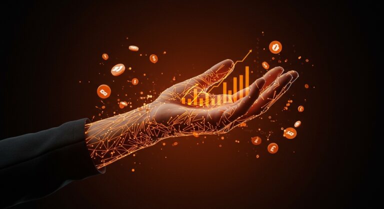 Mano con biometría digital representa la discontinuación de Amazon One y tendencias en pagos digitales y privacidad en retailtech.