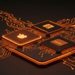Batalla por chips de IA entre Apple, Nvidia y TSMC destacando la capacidad de producción y cadenas de suministro globales en semiconductores.