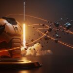 Innovadora armadura espacial de la startup Atomic-6 validada con SpaceX, destacando la tecnología y protección ante basura espacial en hardware aeroespacial.