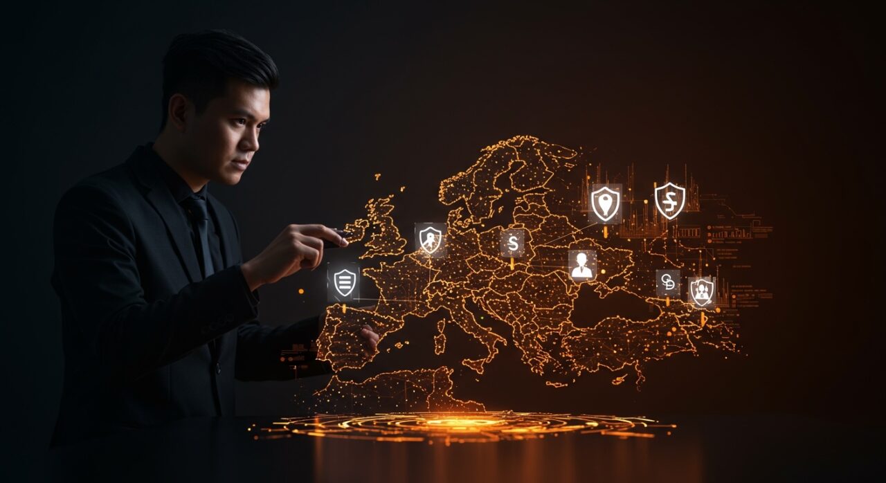 Auditoría de soberanía tecnológica y privacidad de datos en la UE para startups con énfasis en control de servicios externos y cumplimiento regulatorio.