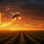 Startup argentina Beeflow utilizando tecnología avanzada para aumentar la productividad agrícola mediante polinización asistida e innovación global.