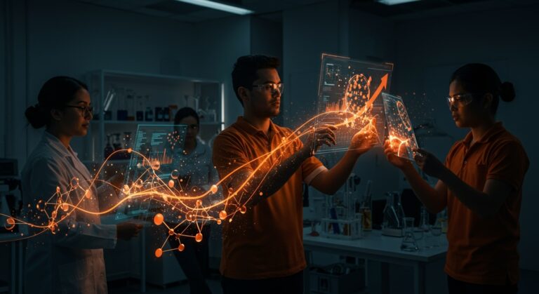 Startup biotech hispanos utilizando IA para automatizar diseño molecular y acelerar innovación en LATAM.