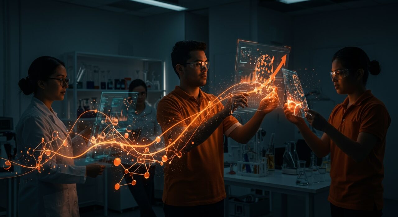 Startup biotech hispanos utilizando IA para automatizar diseño molecular y acelerar innovación en LATAM.