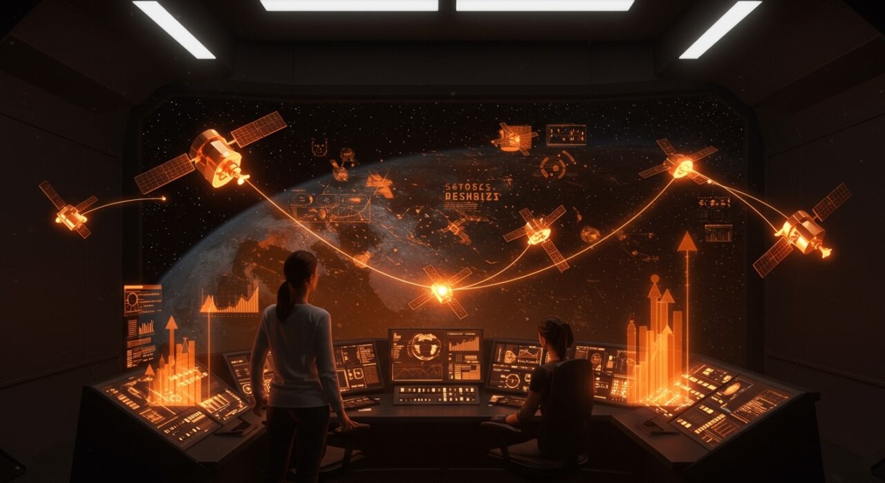 Bridgit Mendler liderando startup tech con infraestructura satelital innovadora y récord de financiamiento en industria espacial.