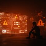 Founder reflexionando sobre ética y riesgos de inteligencia artificial en salud digital, destacando aprendizajes para startups.