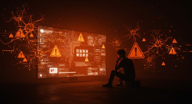 Founder reflexionando sobre ética y riesgos de inteligencia artificial en salud digital, destacando aprendizajes para startups.