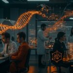 Colaboración en biotecnología y startups científicas en Chile, mostrando innovación y alianzas estratégicas en un ecosistema tecnológico.