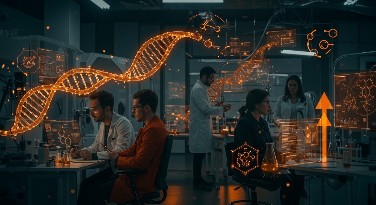 Colaboración en biotecnología y startups científicas en Chile, mostrando innovación y alianzas estratégicas en un ecosistema tecnológico.