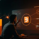 Visualización de equipo SaaS escalando con DoorDash y NetSuite mediante automatización y alianzas estratégicas sin reemplazo de ERP.