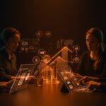 Startup foodtech innovadora colaborando en soluciones sostenibles y digitalizadas para la industria alimentaria.