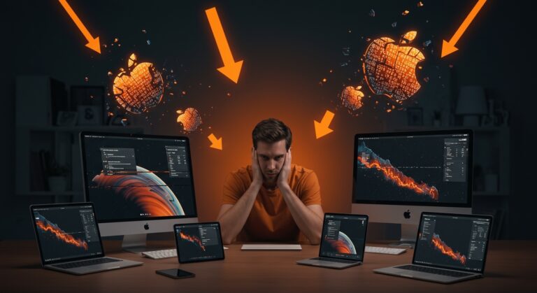 Problemas de iOS 26 y MacOS Tahoe afectando la experiencia de usuario en startups tecnológicas con dispositivos Apple.