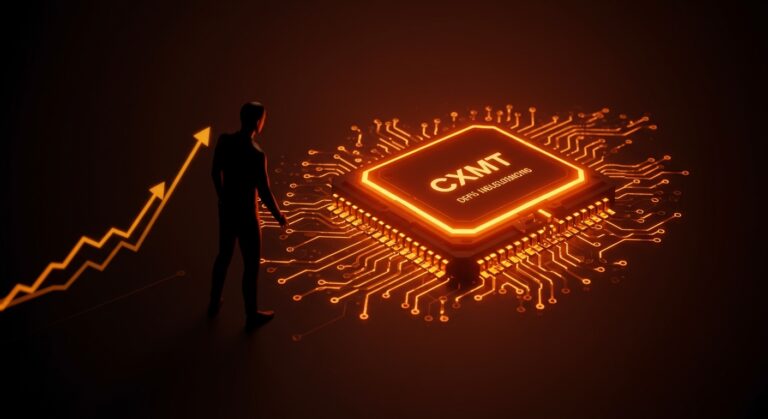 Revolución DRAM en China con IPO de CXMT destacando innovación en semiconductores y expansión global en hardware tecnológico.