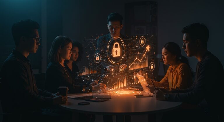 Startup de IA en seguridad recaudando $40M en Serie A, mostrando colaboración tecnológica y crecimiento deeptech en LATAM.