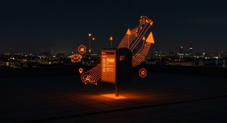 Transformación digital en Dinamarca eliminando la entrega de cartas con innovación en servicio postal y logística startup.