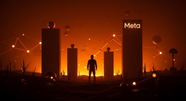 Representación visual de soberanía tecnológica de Dinamarca enfrentándose a Big Tech en el contexto de regulación tecnológica y digitalización.