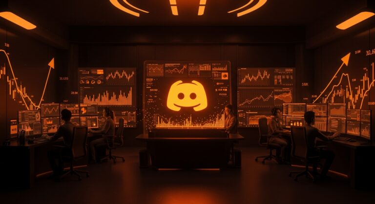 Visualización del potencial IPO de Discord y su impacto en startups y mercado de financiamiento tecnológico.