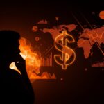 Caída del dólar y riesgos en mercados globales para founders tech latinos, ilustrando tendencias y oportunidades en startups LATAM.