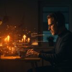 Ingeniero backend senior trabajando remotamente con Node.js y SQL en FinOps cloud, oportunidad de empleo tech en startups.