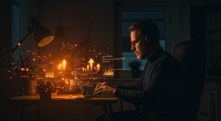 Ingeniero backend senior trabajando remotamente con Node.js y SQL en FinOps cloud, oportunidad de empleo tech en startups.