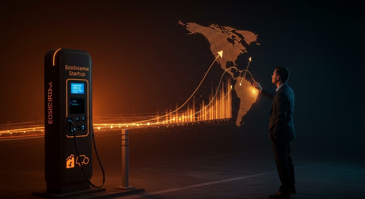 Startup chilena Enerlink impulsando la expansión internacional de electromovilidad con financiación de 3.1 millones de dólares.