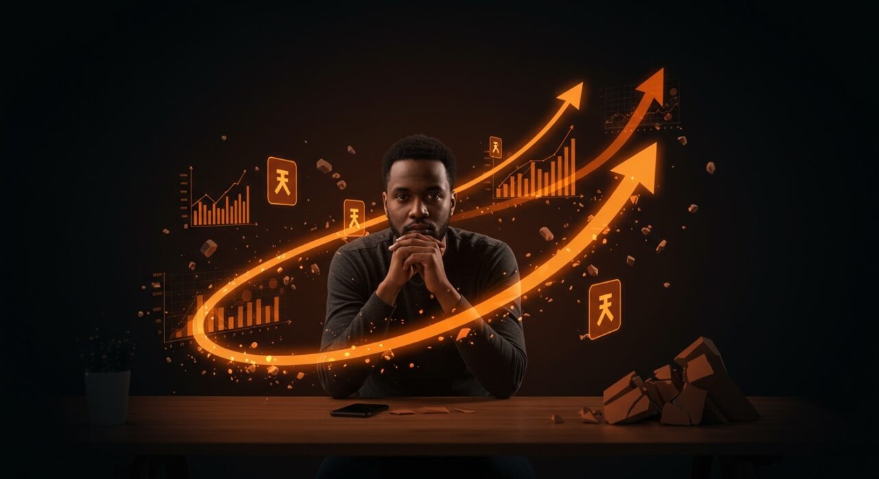 Fundador tech reflexionando sobre el error en educación emprendedora para fomentar resiliencia y aprendizaje práctico.