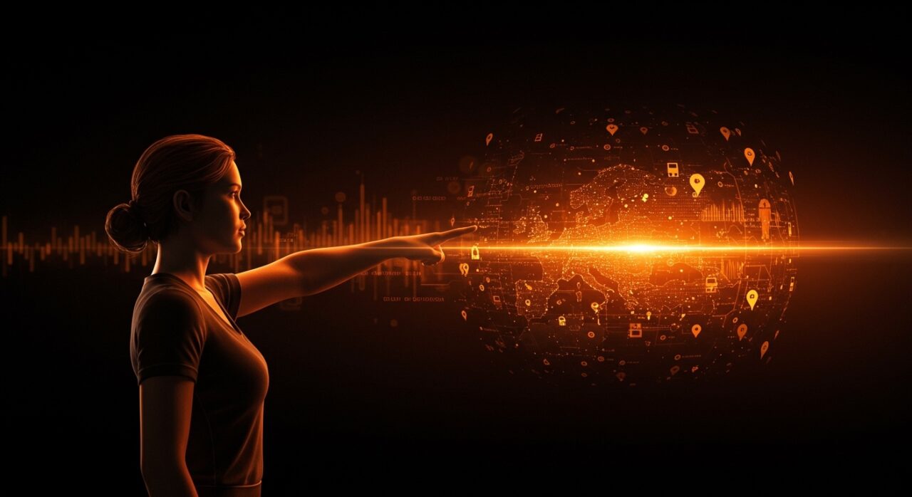 Ilustración de Europa fortaleciendo su soberanía digital para reducir dependencia tecnológica de Estados Unidos en el mercado tech global.