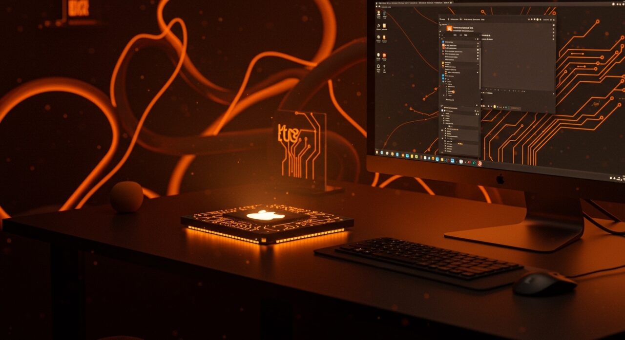 Fedora Asahi Remix con KDE Plasma funcionando en Apple M3, mostrando integración de Linux en hardware premium y oportunidades tecnológicas.