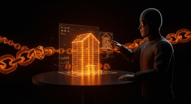 Innovación fintech chilena completando la tokenización total de activos inmobiliarios mediante blockchain Algorand, inversión digital y economía de Chile.