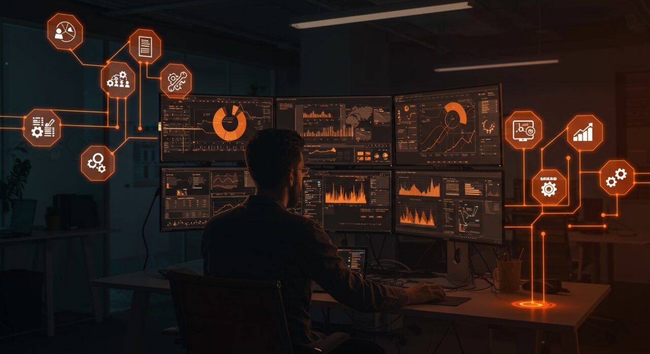 Founder utilizando Flameshot para automatización y productividad en startups tech con herramientas de captura y edición multiplataforma.