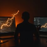 Comparativa visual entre Fossil y Git para control de versiones en startups SaaS, destacando el crecimiento y la automatización en desarrollo de software.