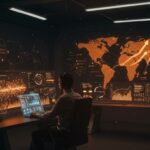 Equipo analizando software de mantenimiento predictivo con IA aplicada en expansión SaaS de Fracttal en Latinoamérica y Europa.