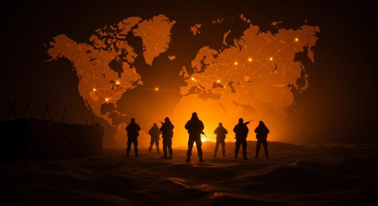 Militares europeos en Groenlandia reforzando la seguridad del Ártico en un contexto de tensiones geopolíticas y militarización europea.