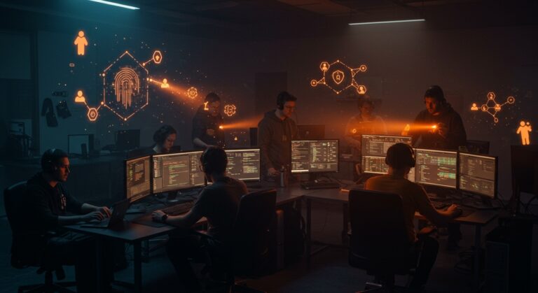 Hackers y activismo digital usando herramientas open source para combatir la vigilancia de ICE con tecnología y defensa digital.