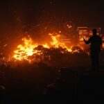 Incendios forestales en Ñuble y Biobío con gestión de crisis y oportunidades para startups tecnológicas climáticas.