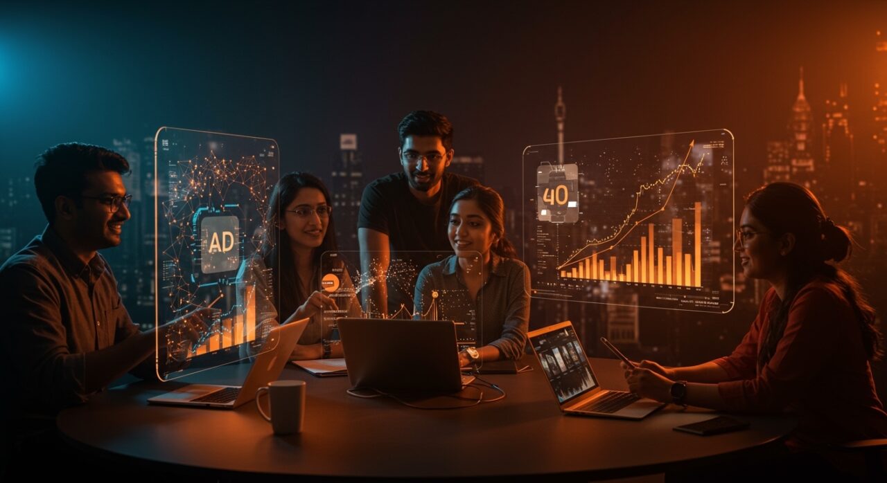 Descarga masiva de apps impulsada por IA y microdramas en India, mostrando crecimiento tecnológico en mercados emergentes.