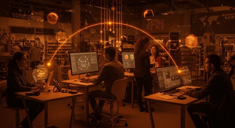 Colaboración de startups tecnológicas en pilotos innovadores de retail tech en Parque Arauco, impulsando la innovación abierta en Latinoamérica.