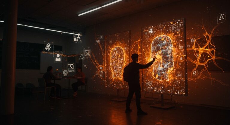 Protesta en la UAF contra arte generado por inteligencia artificial, destacando dilemas éticos y creatividad tecnológica.