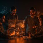 Fundadores de startups LATAM utilizando inteligencia artificial aplicada y colaborativa para escalar e innovar en el ecosistema tecnológico.