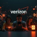 Interrupción masiva del servicio móvil de Verizon en EE.UU. con enfoque en conectividad, modo SOS y respuesta 911 para usuarios móviles.