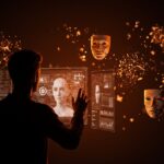 Imagen editorial que representa la ley contra deepfakes y suplantación por IA en startups tecnológicas en Irlanda.