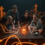 Colaboración de emprendedores utilizando IA y metodología hackathon para innovación tecnológica y aceleración de startups en España y LATAM.