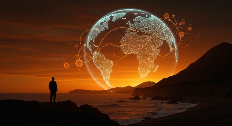 James Cameron en Nueva Zelanda simbolizando migración y tendencias globales en startups durante la pandemia Covid-19.