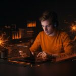 Desarrollador frontend trabajando con machine learning en JavaScript y WebGPU, destacando la biblioteca jax-js para IA aplicada en aplicaciones de frontend.