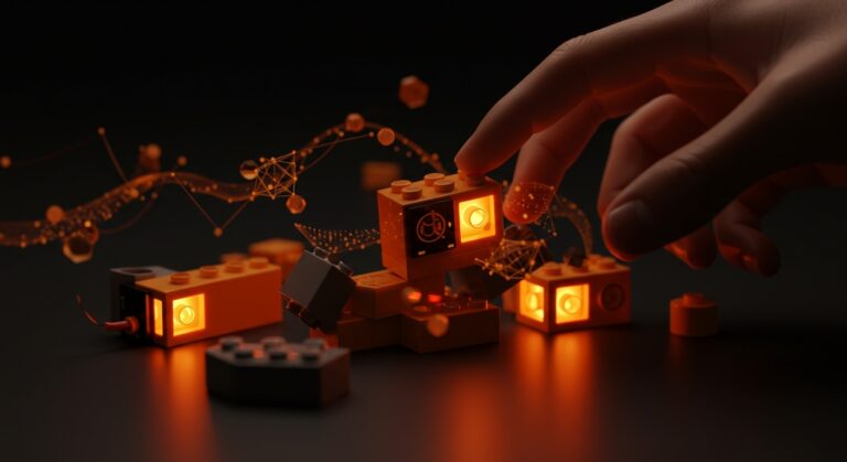 Sistema de juego inteligente LEGO SMART Play con hardware interactivo y experiencia sensorial innovadora.