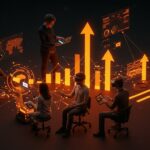 Fundadores de startups innovando con hardware, realidad virtual y aumentada en un mercado tecnológico fragmentado y en auge.